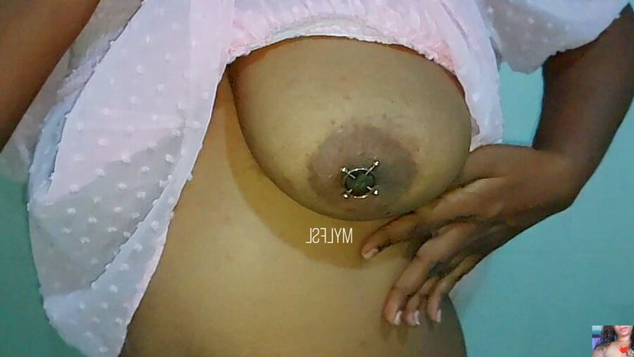 My big natural tits with Nipple Ring