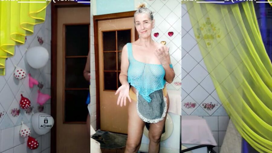 Lukerya. Fun daily cleaning