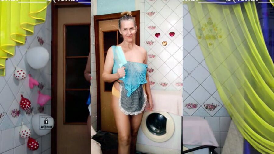 Lukerya. Fun daily cleaning