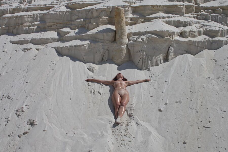 On Grey Sand