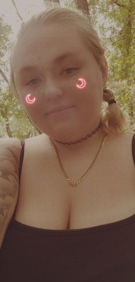 Freshly fucked in the forest