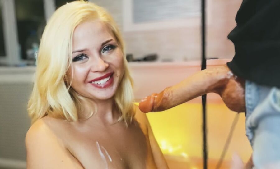So sexy blonde slut