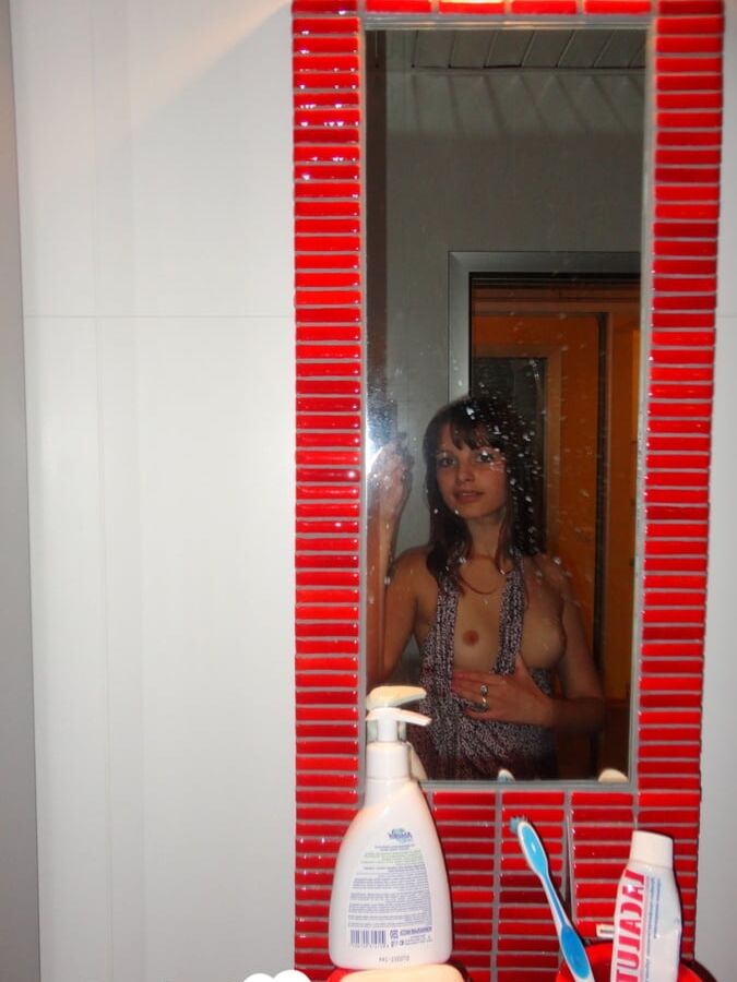 Beautiful brunette princess flashing her good bits