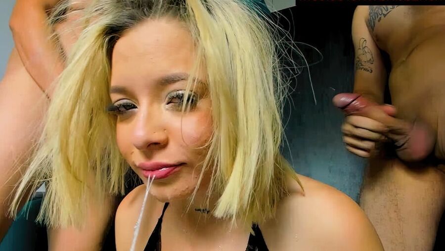 Skinny Blonde Bimbo Kata Returns For Relentless Fucking