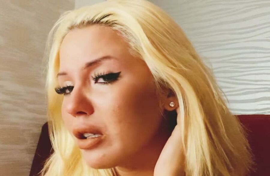 Crying fetish sexy doll