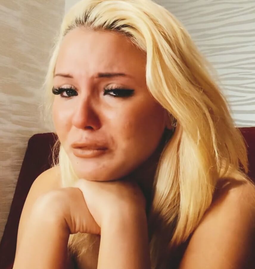 Crying fetish sexy doll