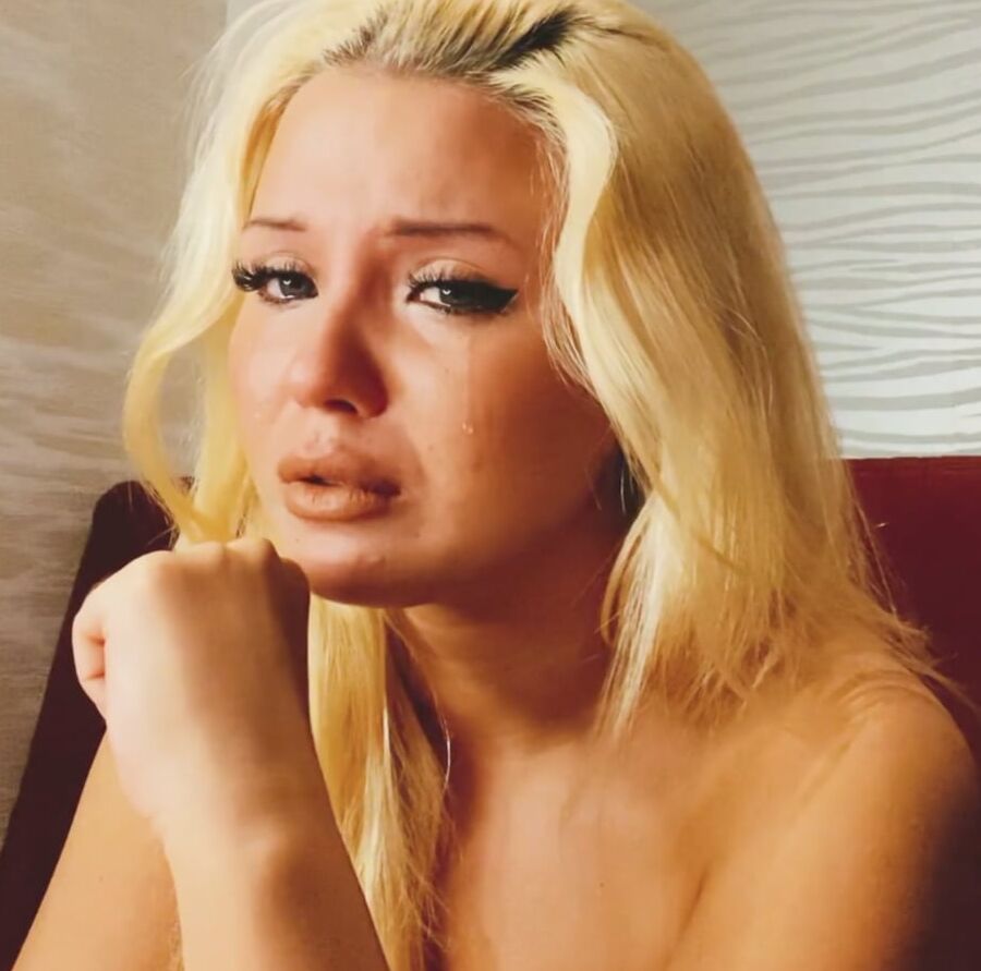 Crying fetish sexy doll