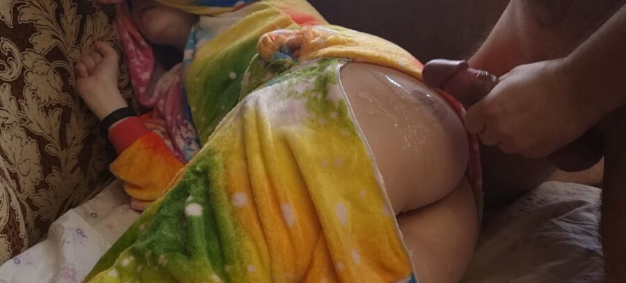 Sex in a unicorn costume