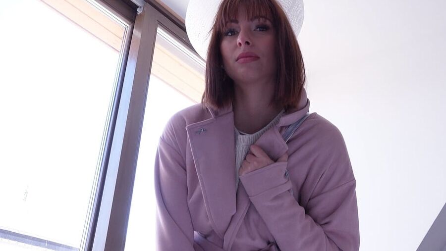 GERMAN SCOUT - SMALL REDHEAD GIRL KITTY PICKUP FOR CASTING F