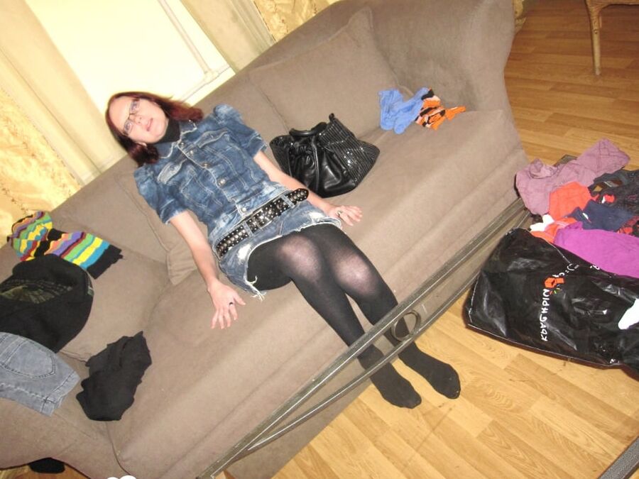 Some shots of my girlfriend getting exposed
