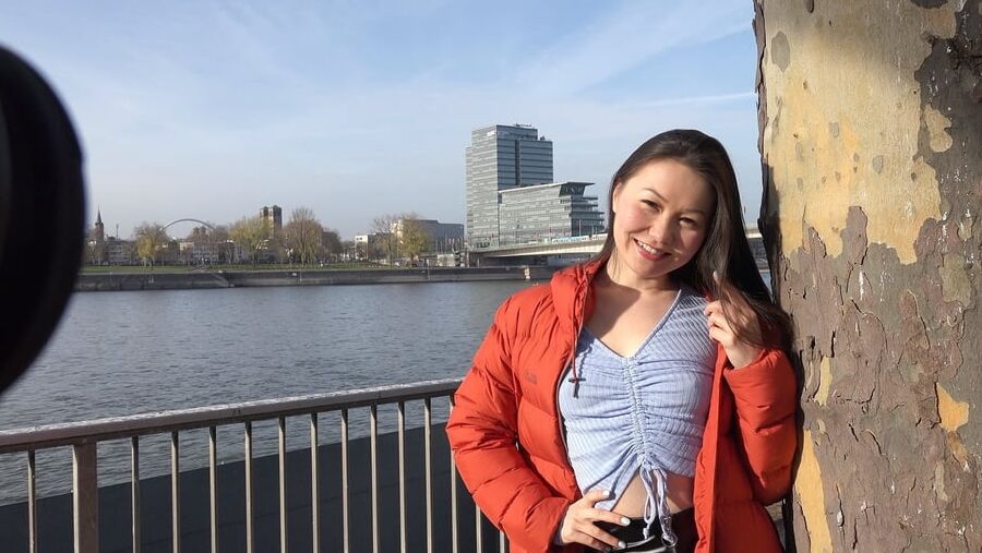 GERMAN SCOUT - ASIAN GIRL LUNA PICKUP AND FUCK IN COLOGNE