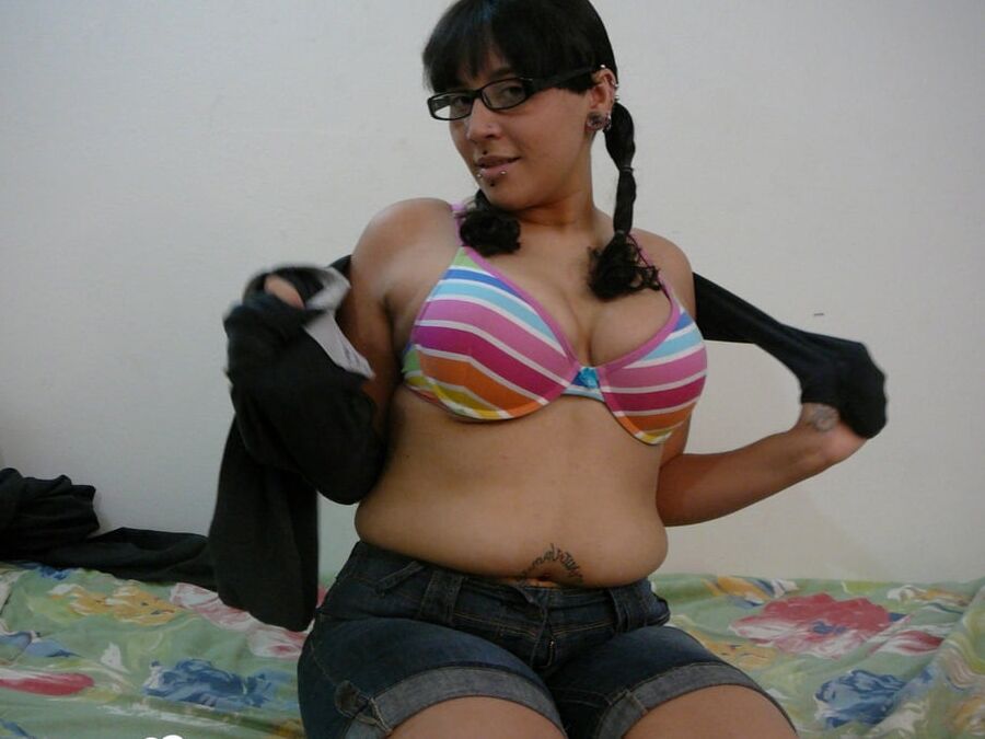 Nerdy babe will make your dreams come true