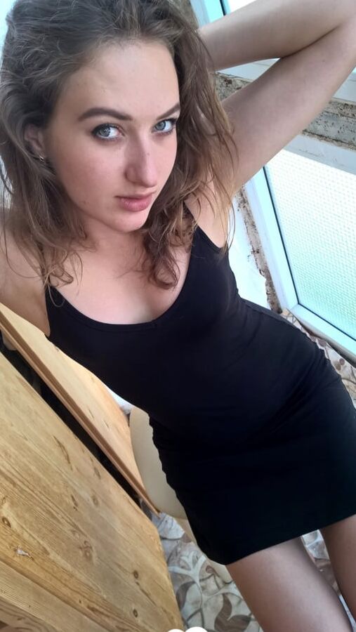 Nerdy cutie tries on some sexy clothes