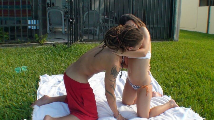 Stunning brunette gets a pecker inside of her