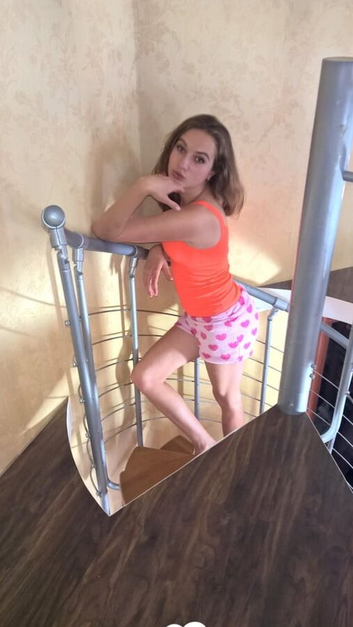 Nerdy cutie tries on some sexy clothes