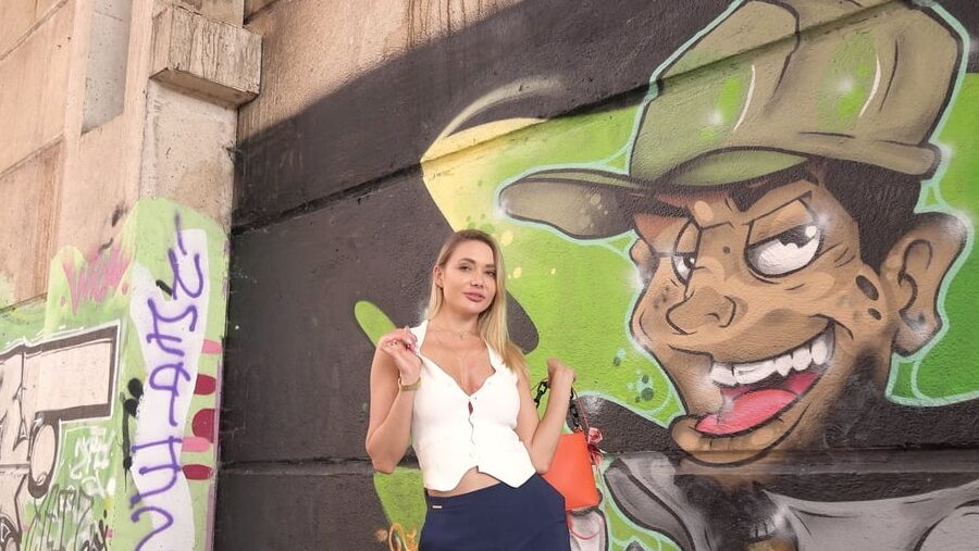 GERMAN SCOUT - MODEL VERENA MAXIMA PICKUP AND LOST PLACE SEX