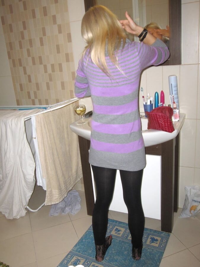 Sexy posing before I go to work