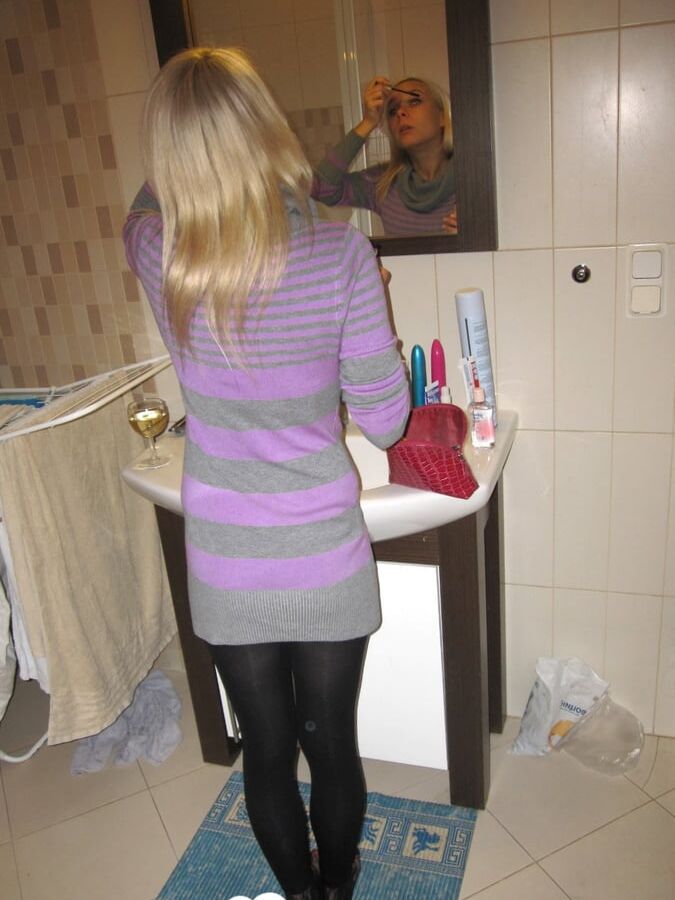 Sexy posing before I go to work