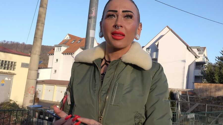GERMAN SCOUT - FIT GERMAN FEMDOM TEEN KATHARINA PISS WHILE F