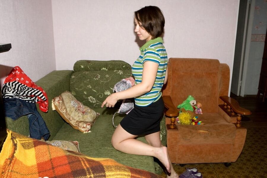 My girlfriend loves stripping for the camera