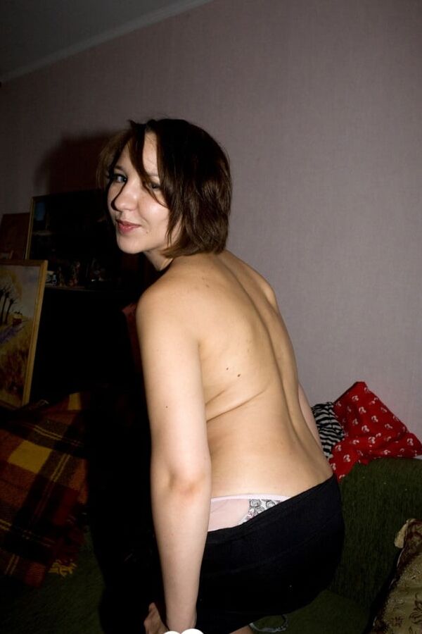 My girlfriend loves stripping for the camera