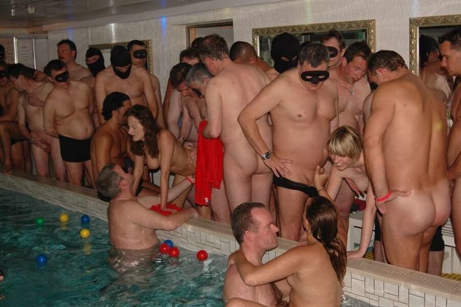 Gangbang & pool party in Maintal (germany) - part 2