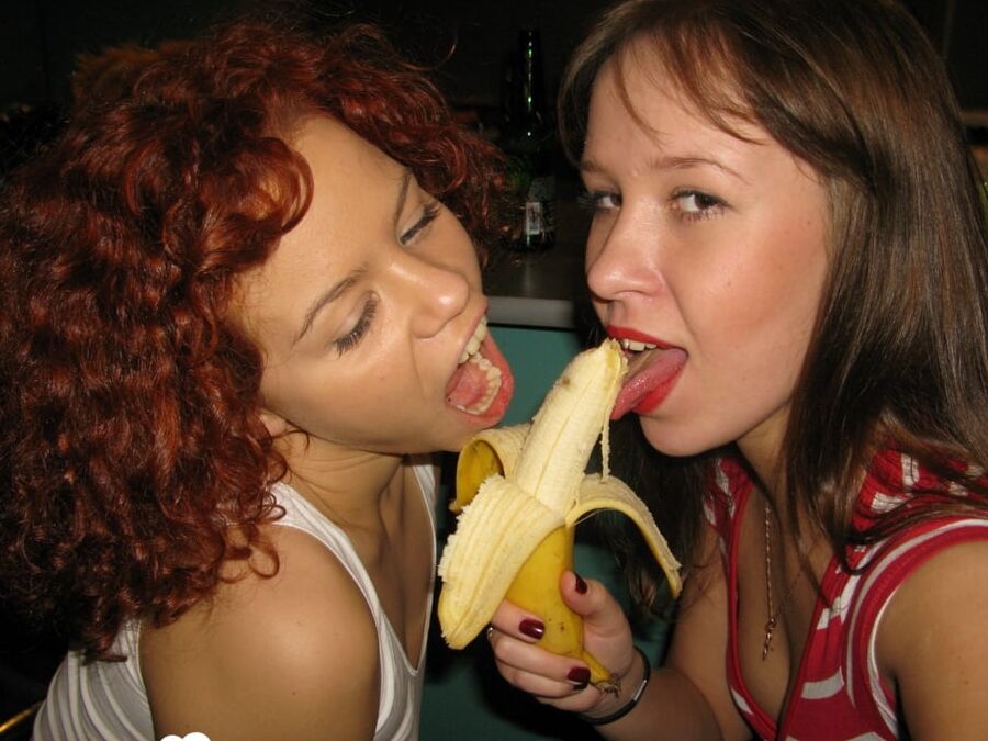 Innocent selfies turn into a hot lesbian adventure