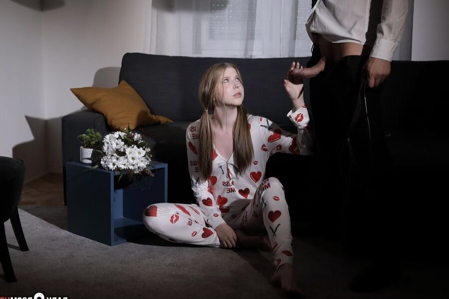 Martha gets flowers and big cock from delivery boy