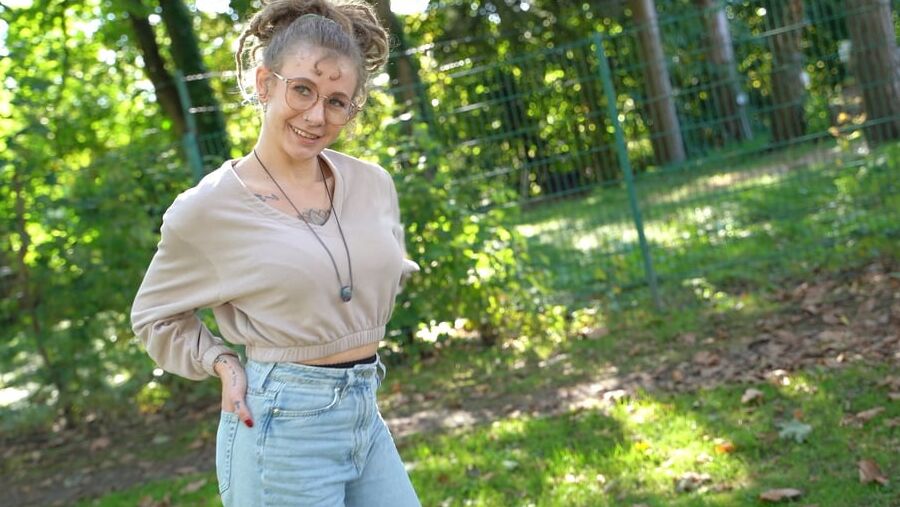 GERMAN SCOUT - FIRST ANAL CREAMPIE FOR TINY TEEN JULIA JUICE