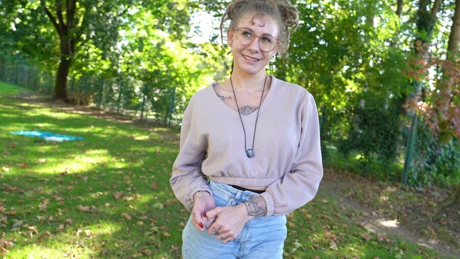 GERMAN SCOUT - FIRST ANAL CREAMPIE FOR TINY TEEN JULIA JUICE