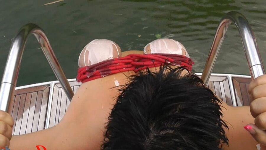 Annadevot - Boat Special: tits tied and waxed