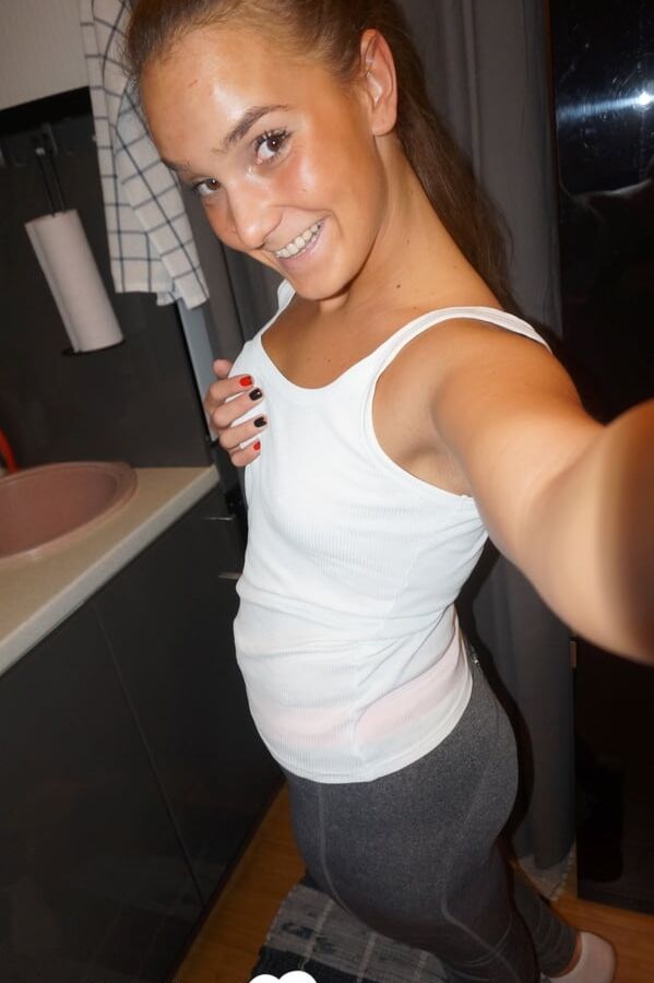 Beautiful teacher shows off her naughty side