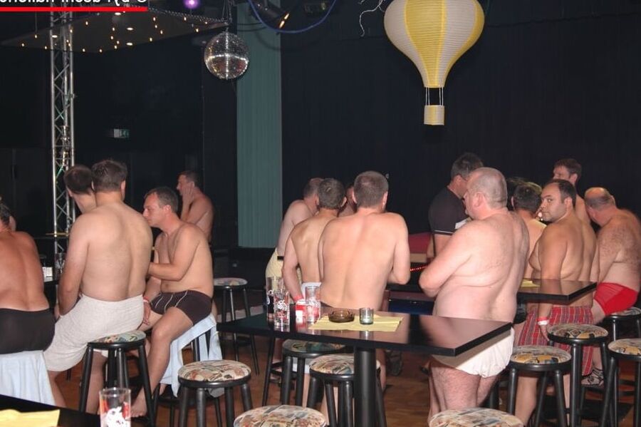 Saturday Night Fever gangbang - 64 guys & 5 girls - part 1