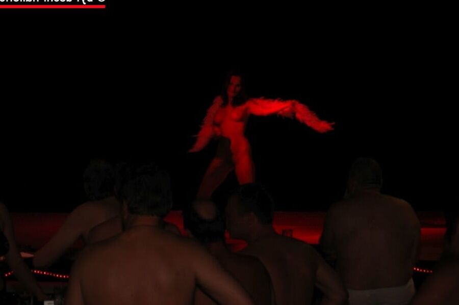 Saturday Night Fever gangbang - 64 guys & 5 girls - part 1