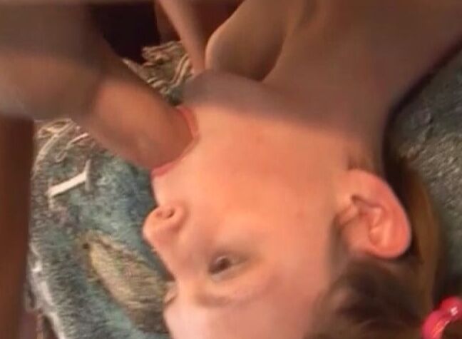 Horny whore taking cock in the ass