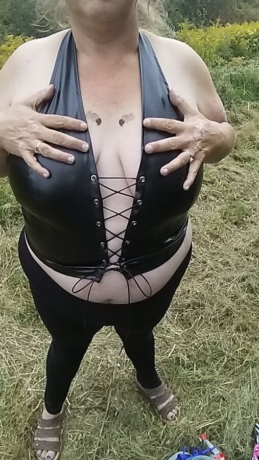 Lingerie in nature
