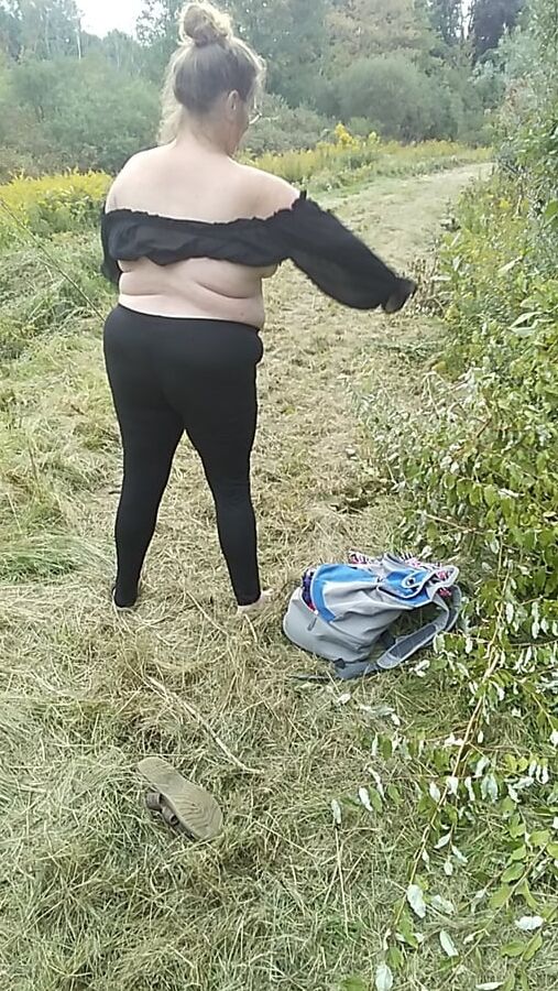 Lingerie in nature