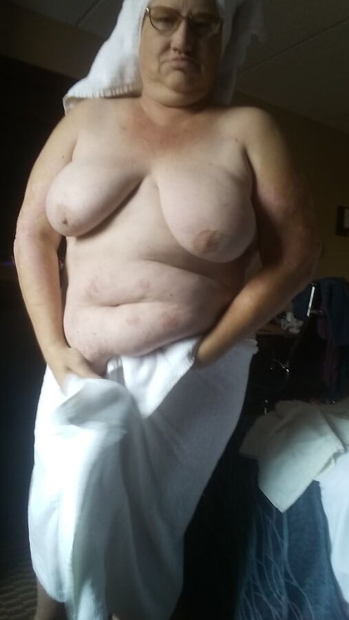 Shower Time at the Hotel