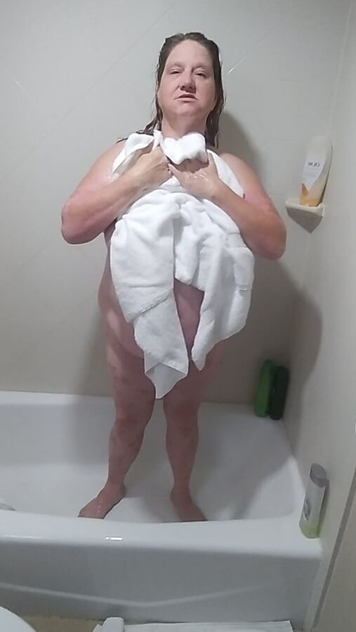 Shower Time at the Hotel