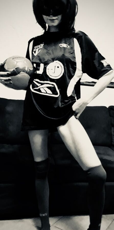 Maja Amateur wife in sport dresses