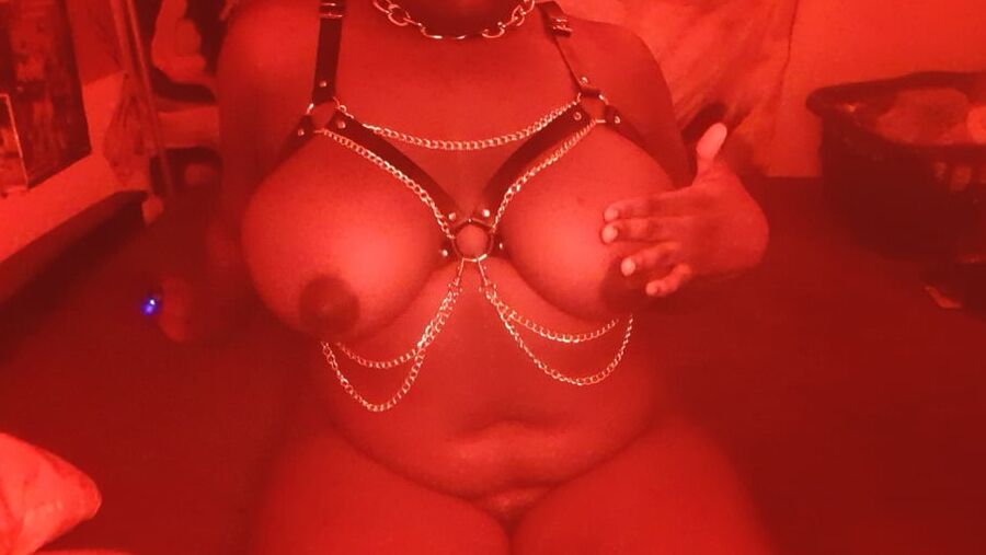 Roxie in red