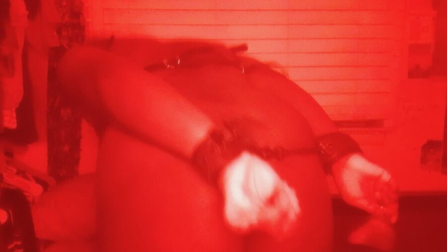 Roxie in red