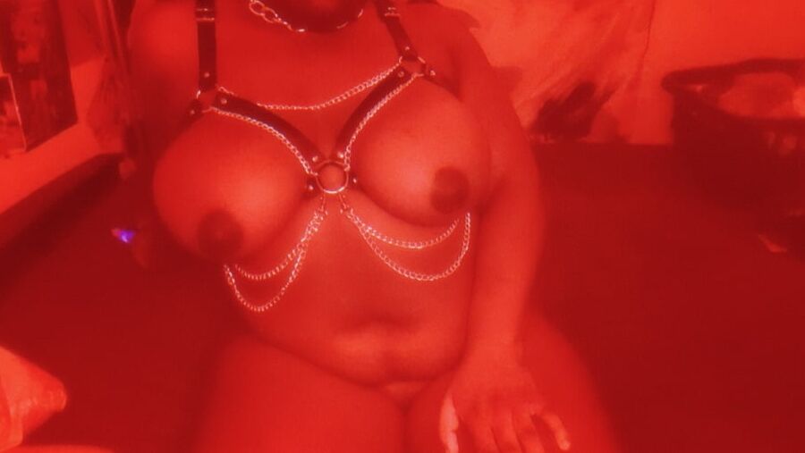 Roxie in red