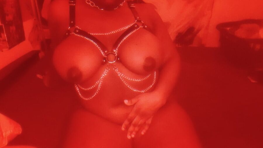 Roxie in red