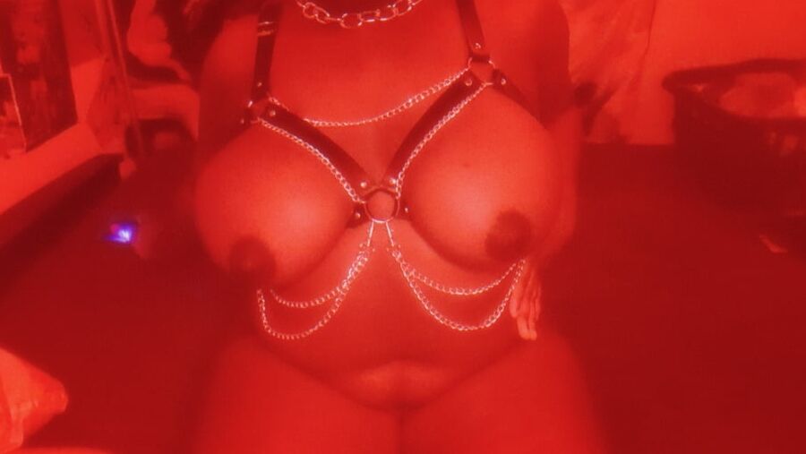 Roxie in red