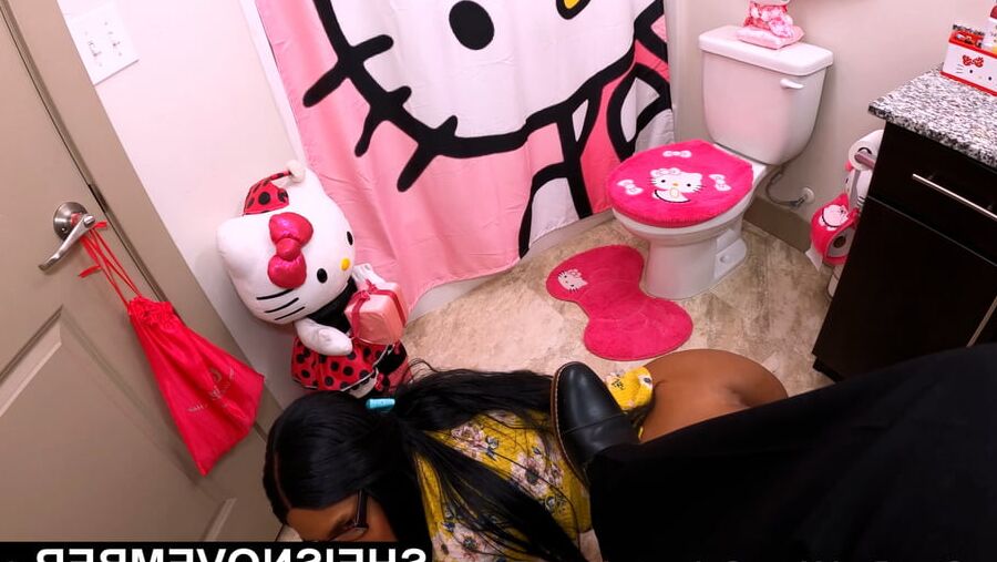 Thick Black Bubble Butt Step Daughter Ass Cheeks Punished 4k