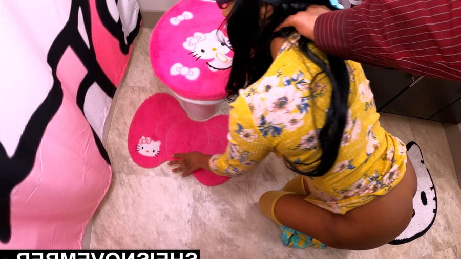 Thick Black Bubble Butt Step Daughter Ass Cheeks Punished 4k