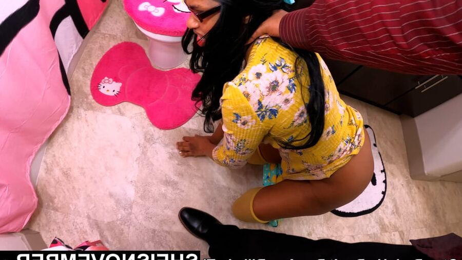 Thick Black Bubble Butt Step Daughter Ass Cheeks Punished 4k