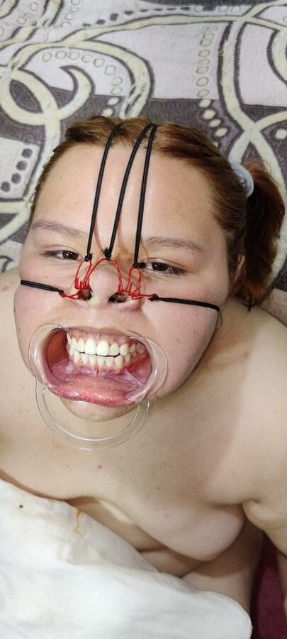 Face bondage Nose hook