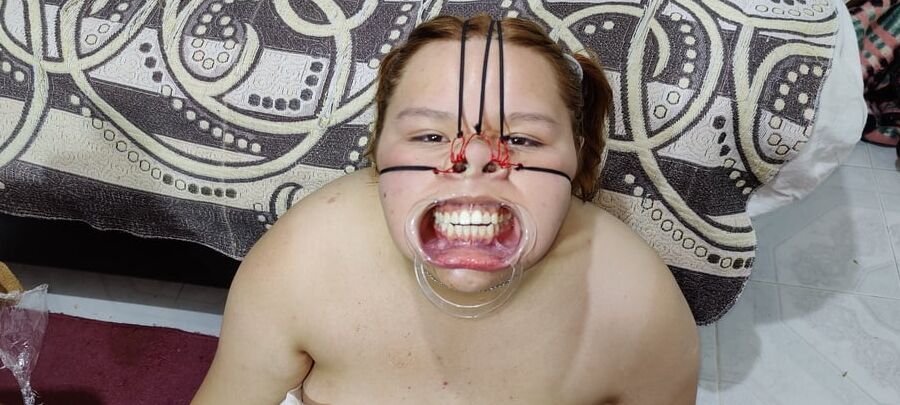 Face bondage Nose hook